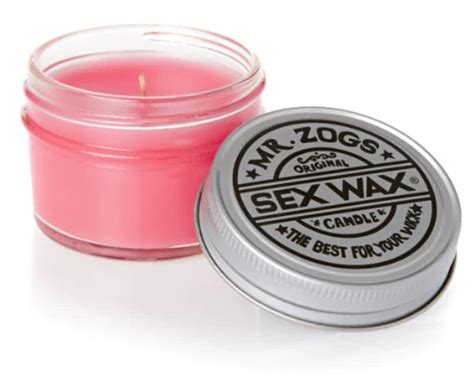 Mr Zogs Sex Wax Candle Surferswarehouse