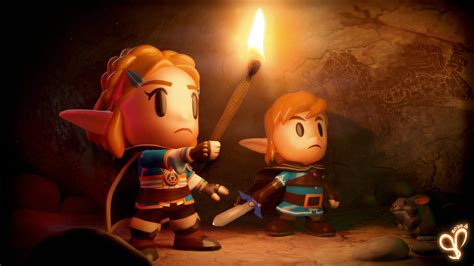 Breath of the wild 2. What If Breath of the Wild 2 Looked Like the Link's Awakening Remake?