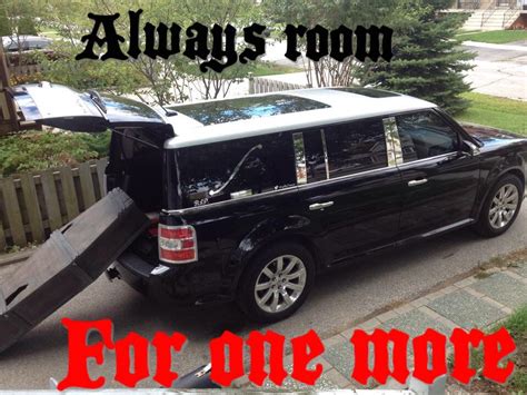 Whos Next To Have A Spot In The Back Of The Ford Flex Hearse Ford