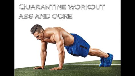 Quarantine Workout Abs And Core Strengthening Youtube