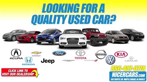 Review and buy used cars online at ooyyo. NicerCars.com Used Car Sales Event - YouTube