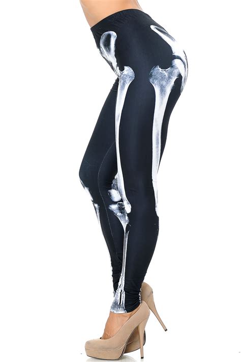 Skeleton Bone Leggings By Usa Fashion™ Creamy Soft Leggings® Etsy
