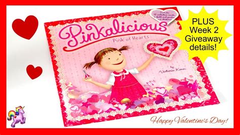 Pinkalicious Pink Of Hearts Week 2 Giveaway Read Aloud Storybook