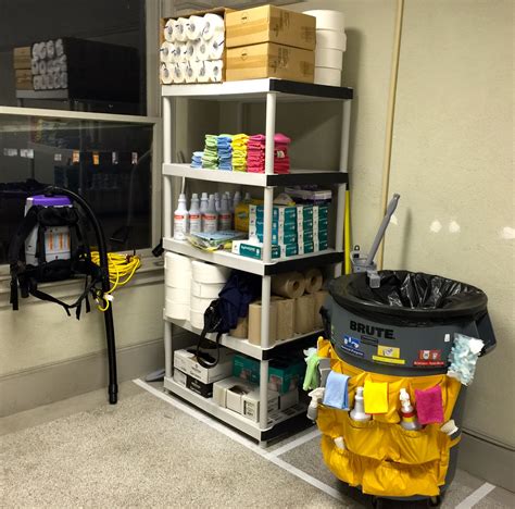 Hence the term consumable is used for supplies. Image result for hotel janitor closet | Commercial ...