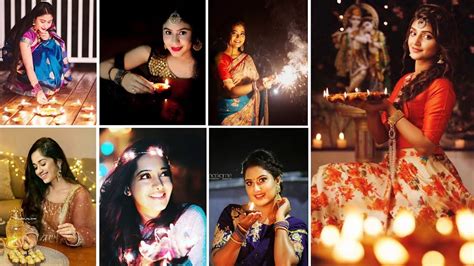 Diwali Photo Poses For Girls Diwali Photography Ideas For Girls
