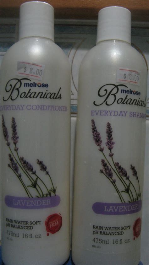 Review Melrose Botanicals Everyday Shampoo And Conditioner Lavender