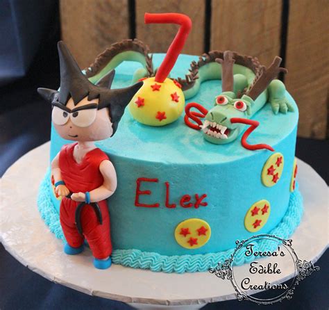 Dragon ball z cake design. Dragonball Z cake (With images) | Cake, Dragonball z cake, Cake creations