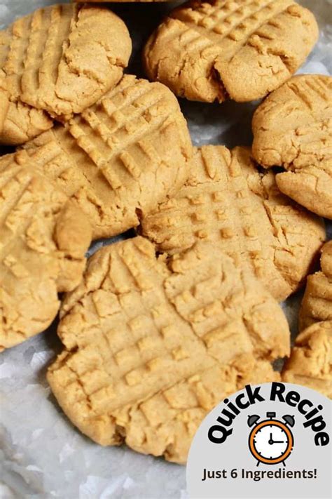 These Cake Mix Peanut Butter Cookies Take Only Six Ingredients They