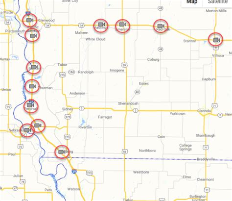 Iowa Road Map