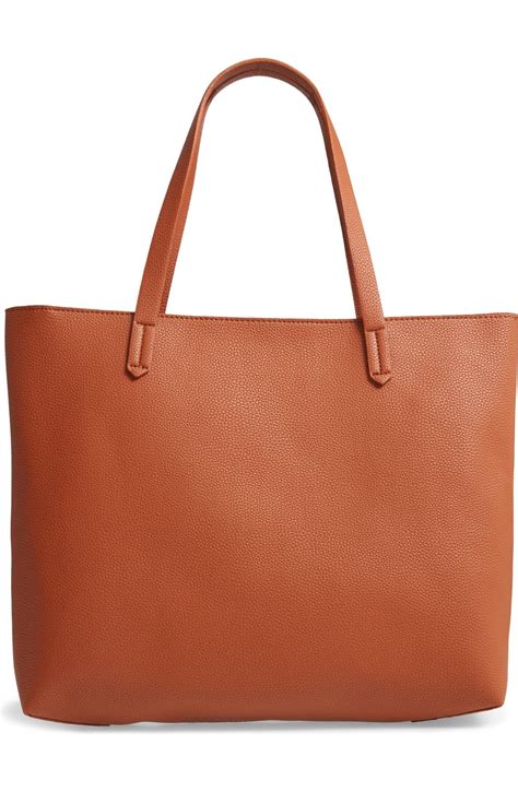 Bp Faux Leather Classic Tote Nordstrom Classic Totes Leather
