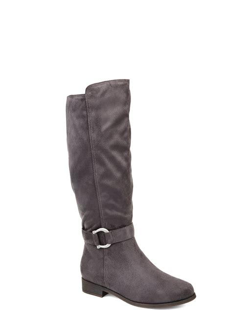 brinley co womens comfort extra wide calf classic riding boot