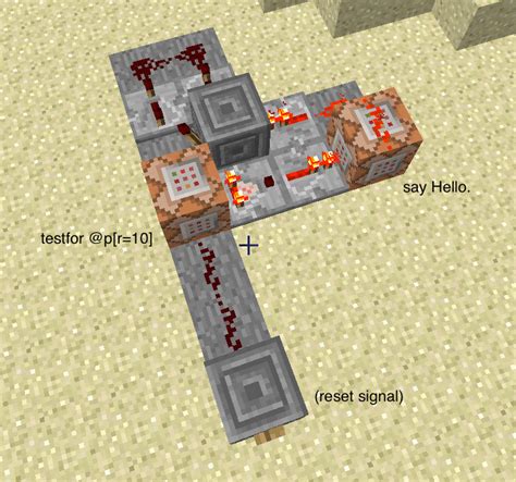 It is an upgraded version of the player detector, which has a number of additional features. How to make a command block say something only once in ...