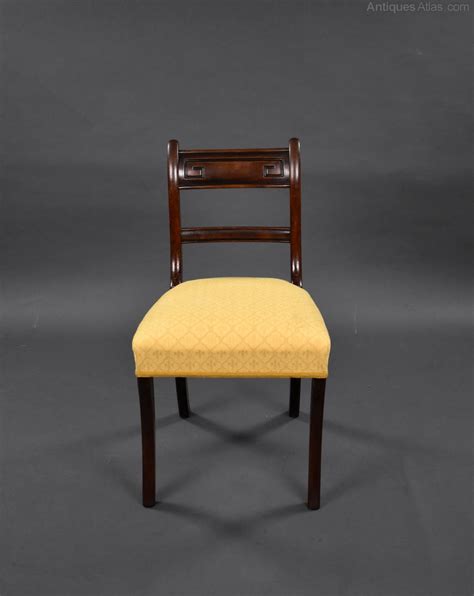 Set Of 6 Regency Mahogany Dining Chairs Antiques Atlas