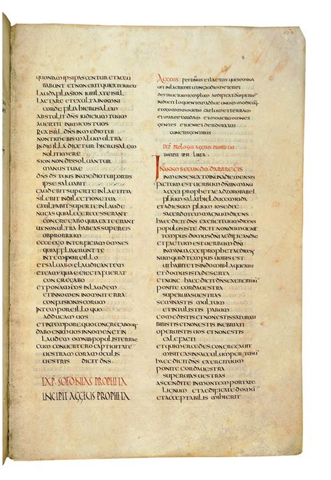 Bible Codex Amiatinus Ad 713