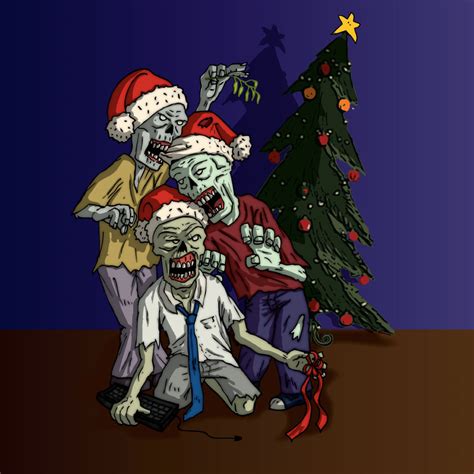 Something Wicked This Way Comes Im Dreaming Of A Zombie Christmas