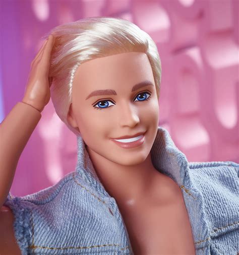 Ken Doll Wearing Denim Matching Set Barbie The Movie Hrf27 Mattel
