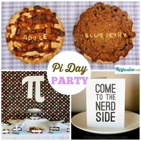 No pi day activities are complete without pi foods! 31 Perfect Pi Day Traditions {crafts, food, printables ...