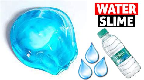 Diy Water Jiggly Slime Asmr💦how To Make Water Slime At Home Water