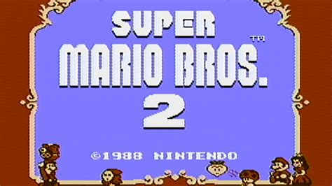 Super Mario Bros 2 Nes Gameplay Youtube