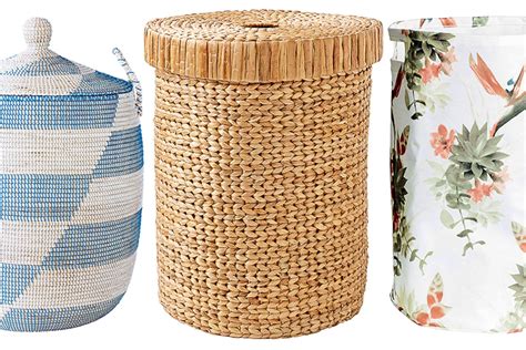 6 decorative laundry baskets that don't need to be hidden | Style at Home gambar png