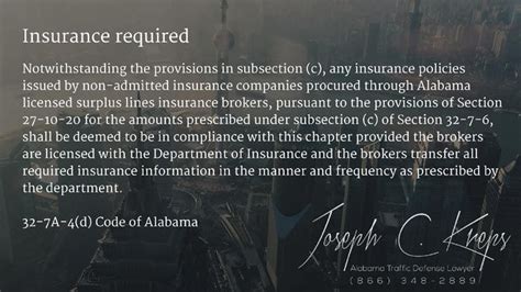 Alabama Surplus Lines Insurance Law Editor On Tapatalk