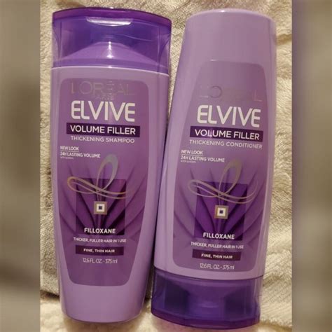 L Oreal Paris Elvive Volume Filler Thickening Shampoo And Conditioner Set 12 6 Oz Ebay