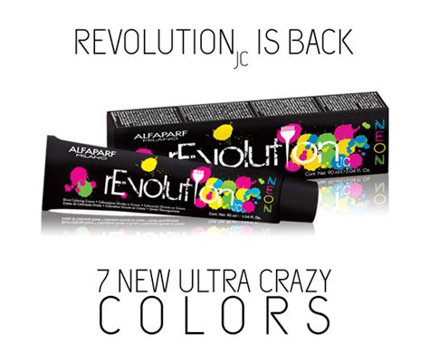 rEvolution NEON - Alfaparf Milano - International | Crazy colour, Intense colors, Revolution