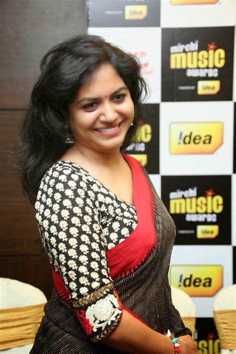 Actress Celebrities Photos Sunitha Upadrashta Telugu Singer At Idea Mirchi Music Awards