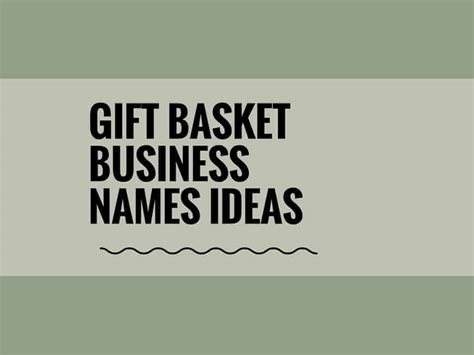 We did not find results for: 466+ Best Gift Basket Company Name ideas | Small Business Blog