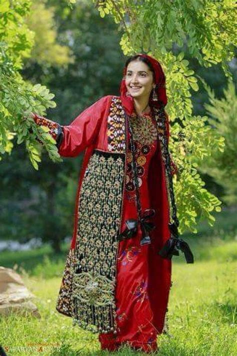 Turkmen Turkmen Folk Dresses Asian Outfits