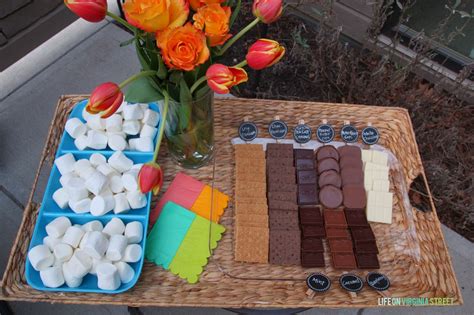 Across the blvd purple hues and me chas' crazy creations sew crafty crochet slices of life. Gourmet S'Mores Bar Ideas & 7 Tips for Outdoor Entertaining