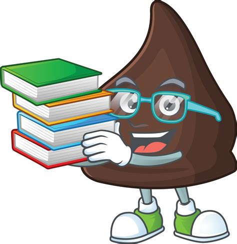 Chocolate Conitos Cartoon Character 20858143 Vector Art At Vecteezy