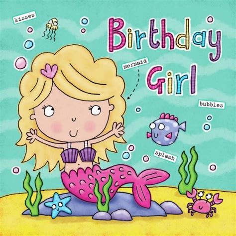 Mermaid Birthday Girl Happy Birthday Wishes Girl Happy Birthday