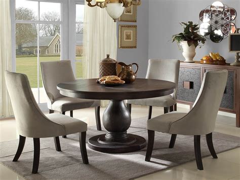The best dining room tables combine table linens, serveware, tableware, and other fun accents to make an attractive looking dining room. Brown, Beige & Gray Dining Room Furniture: Ideas & Decor