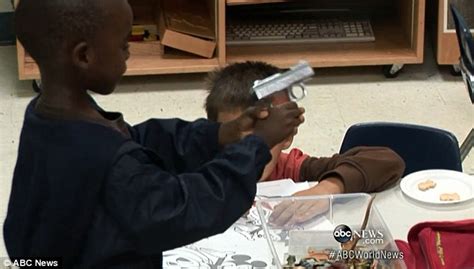 Frightening Experiment Shows Kids Pointing Guns At Their Faces Daily