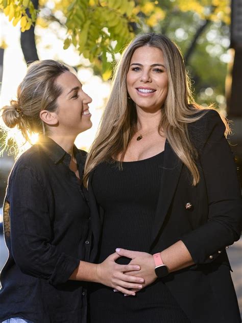 model fiona falkiner says her pregnancy is good for business the advertiser