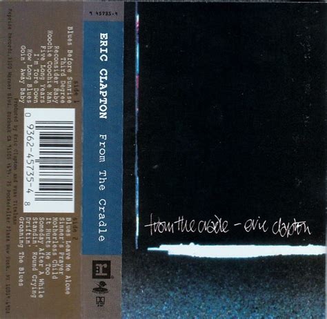 eric clapton from the cradle 1994 cassette discogs