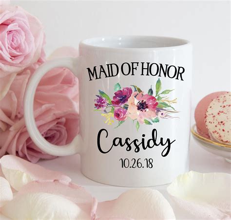 Bridesmaid Mug Bridesmaid Gift Bridesmaid Proposal Wedding | Etsy | Wedding mugs, Bridesmaid mug ...