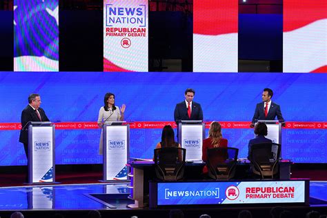Gop Presidential Candidates Debate Absent Trump Gender Transitions For
