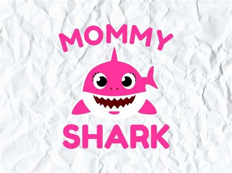 Mommy Shark Svg