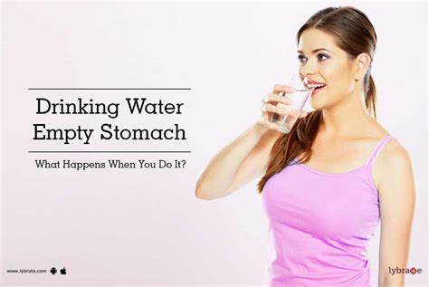 Drinking Water Empty Stomach What Happens When You Do It By Dr