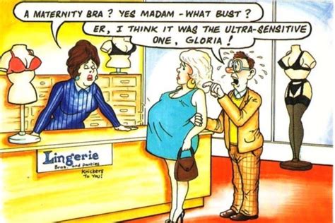 Pin By Nigel Barfield On Postcards Cartoon Jokes Postcard Maternity Bra