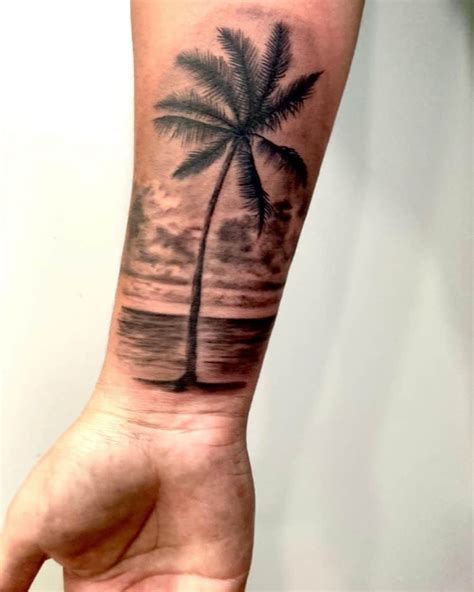 40 Best Tropical Palm Tree Tattoos The Inked Trip To Sun Paradise