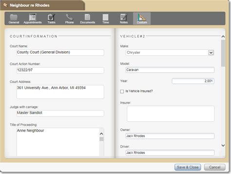 Exposing Custom Fields In Amicus Anywhere And Client Portal