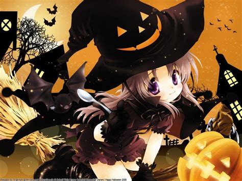 Anime Halloween Wallpapers Wallpaper Cave