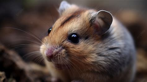 Picture Of A Hamster From A Close Up Background Closeup Kink Bear