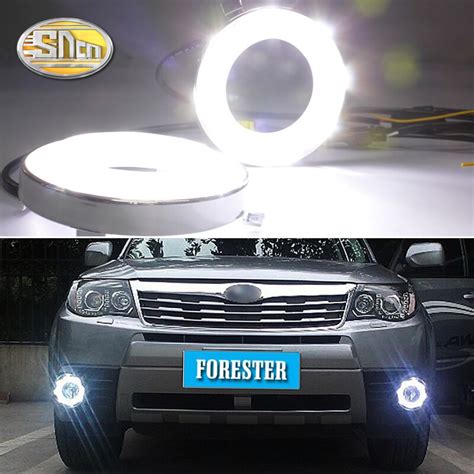 For Subaru Forester Blue Turn Signal Relay Waterproof Abs Car Drl Lamp V