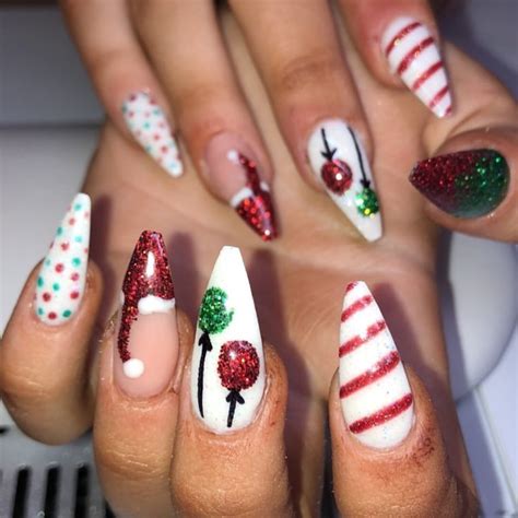 Cute Simple Nail Designs For Christmas Daily Nail Art And Design