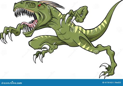 Dinosaurio Del Rapaz Stock De Ilustración Ilustración De Reptil 4176163