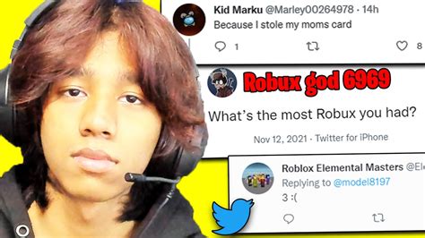 Roblox Twitter Has More Robux Beggars Than U Can Imagine Youtube